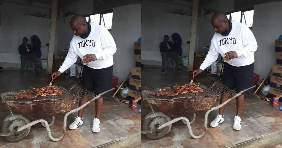 Wheelbarrow to the rescue: Mzansi reacts to emergency braai