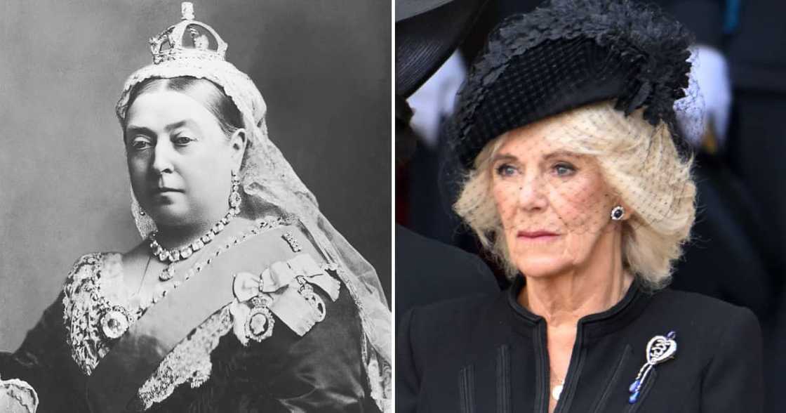 Camilla paid homage to both Queen Elizabeth II and Queen Victoria with her jewels Camilla paid homage to both Queen Elizabeth II and Queen Victoria with her jewels