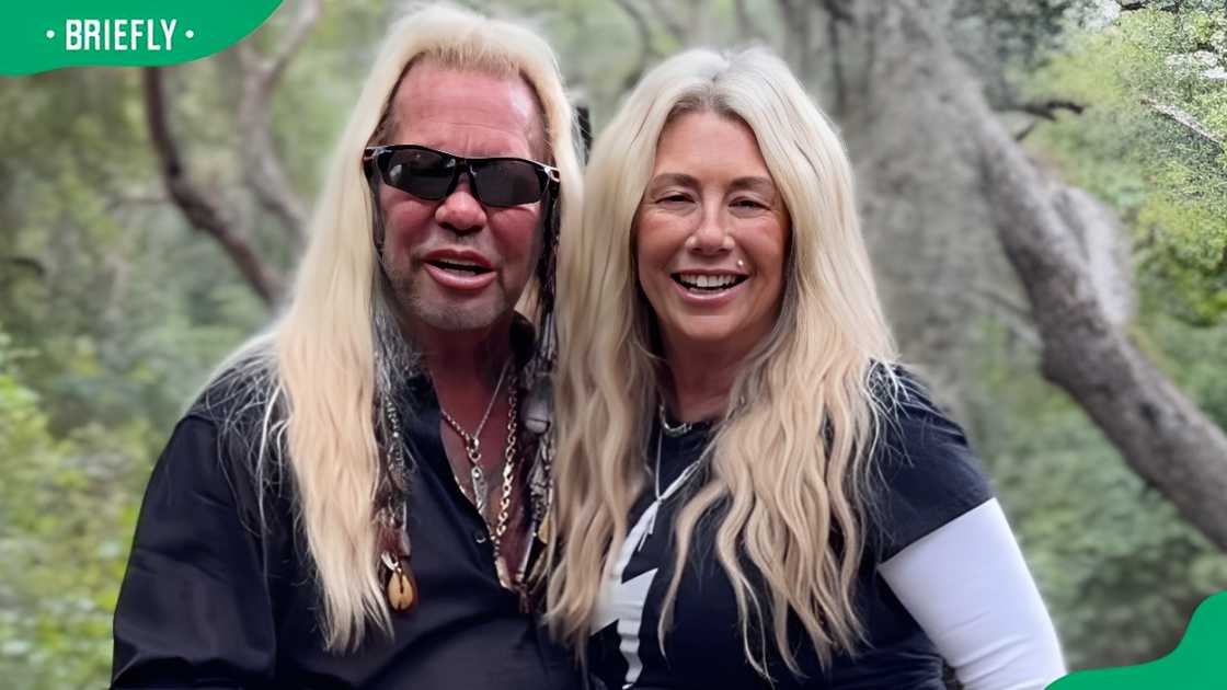 Francie Frane and Dog the Bounty Hunter in Decatur, Illinois Francie Frane and Dog the Bounty Hunter in Decatur, Illinois