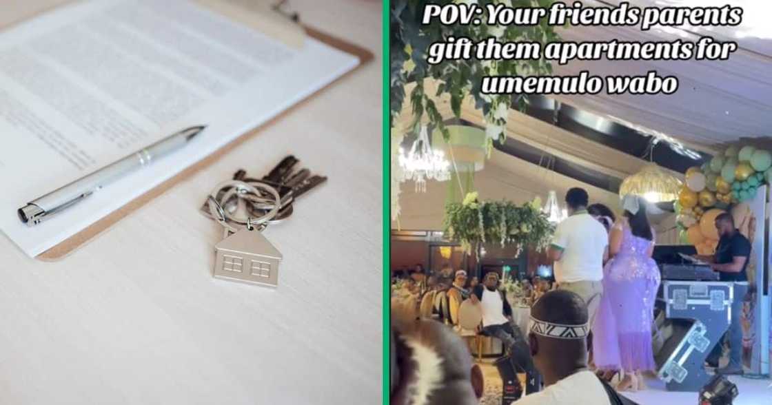 A South African father gifted his two daughters each a new apartment in their names A South African father gifted his two daughters each a new apartment in their names