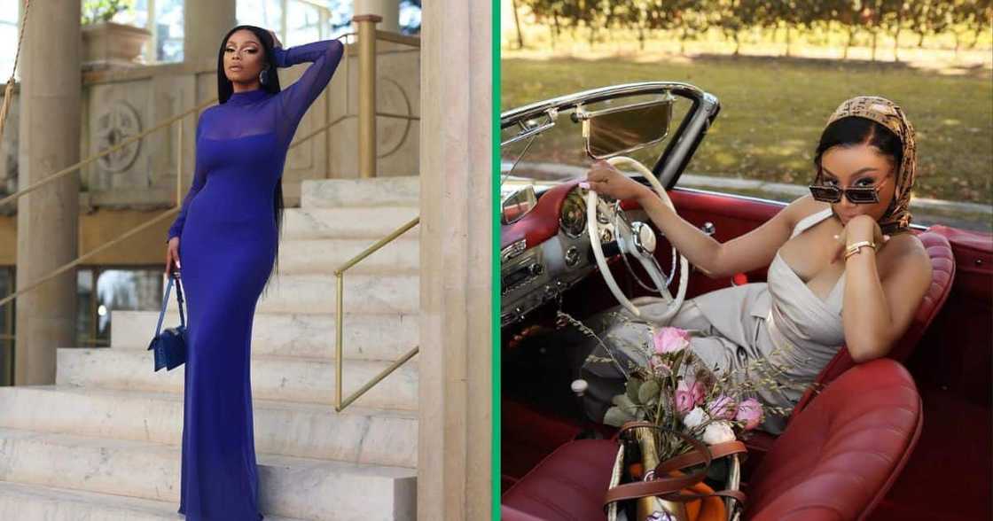 Bonang Matheba is set to host Miss South Africa and recently featured on the cover of 'Glamour' magazine.