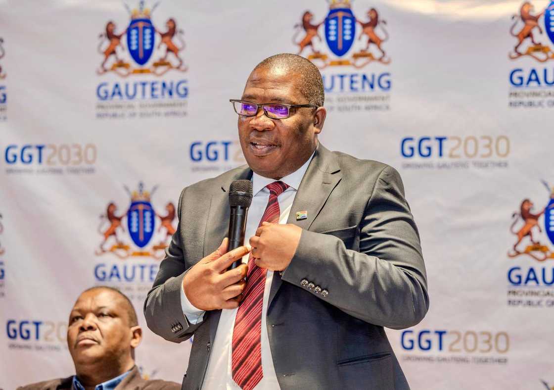 Panyaza Lesufi called Solidarity out for their controversial advert