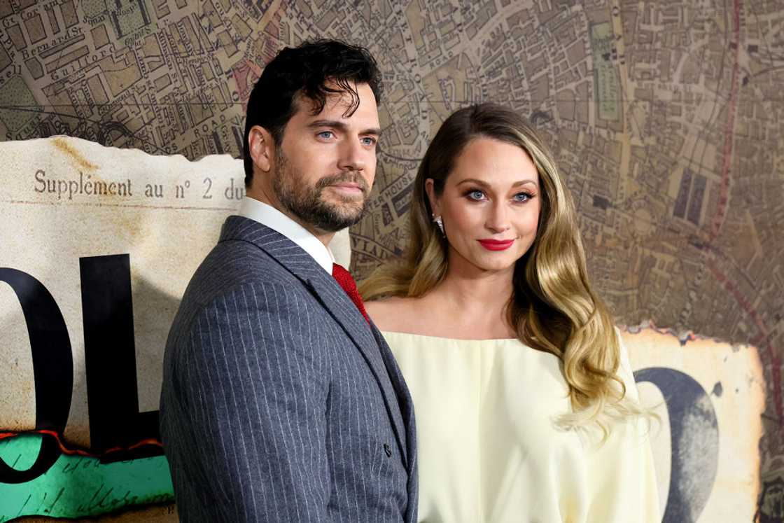 Henry Cavill and Natalie Viscuso attend Netflix's "Enola Holmes 2" World Premiere