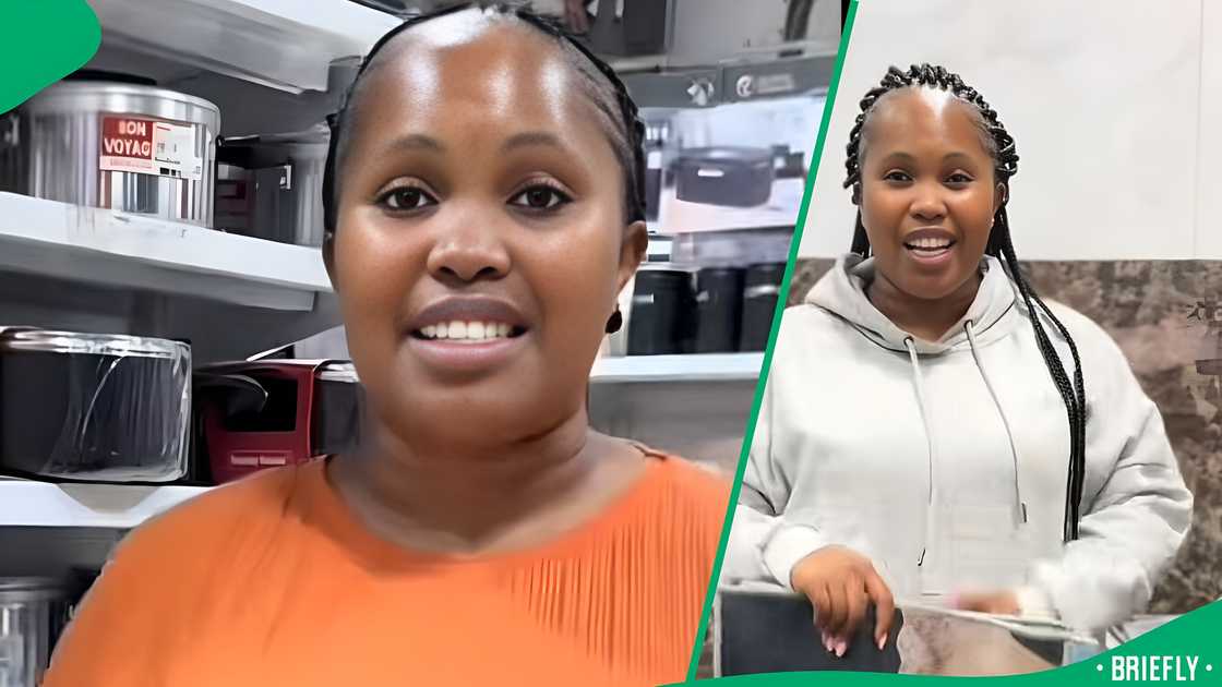 A woman shared a plug for winter blankets in South Africa. A woman shared a plug for winter blankets in South Africa.