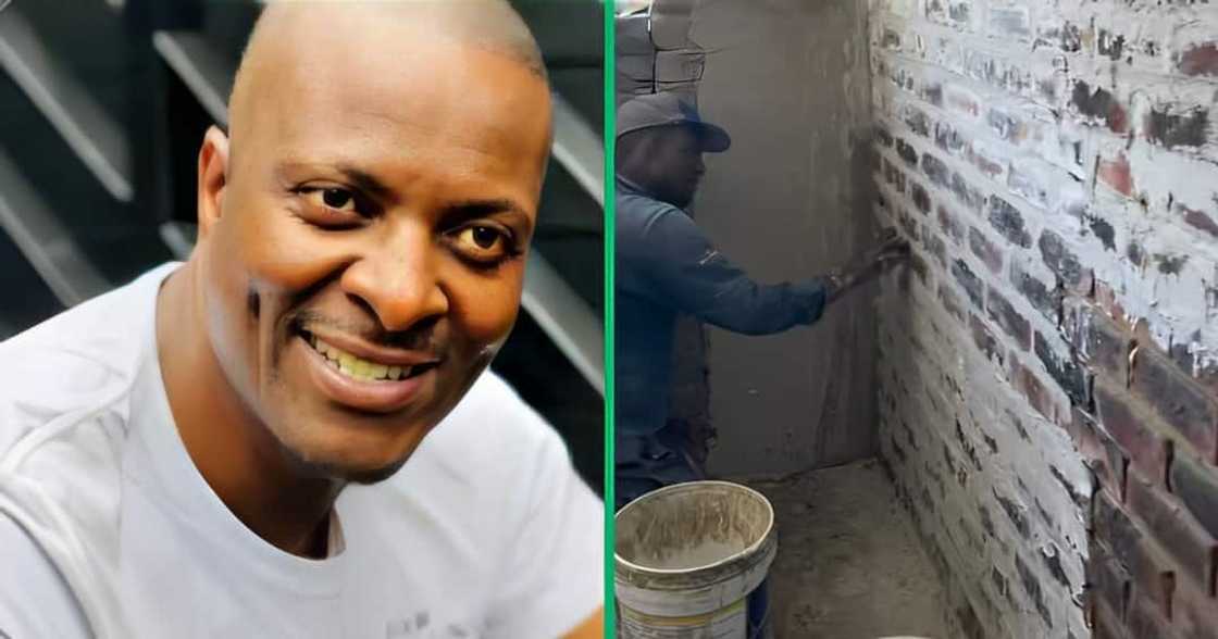 A man took to TikTok to showcase how he transformed an entertainment area into a stunning master bedroom. A man took to TikTok to showcase how he transformed an entertainment area into a stunning master bedroom.