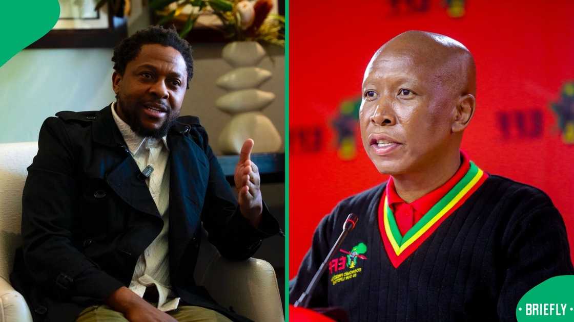 Mzansi said Mbuyiseni Ndlozi owed his credit to Julius Malema Mzansi said Mbuyiseni Ndlozi owed his credit to Julius Malema