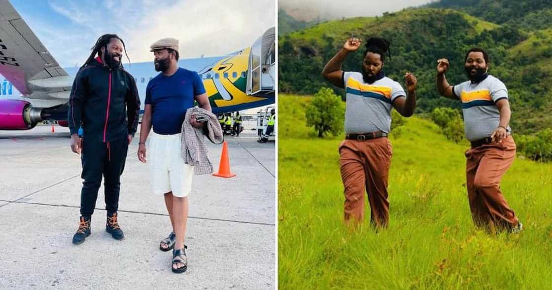 Sjava and Big Zulu release a new music video for 'Sayona.' Sjava and Big Zulu release a new music video for 'Sayona.'