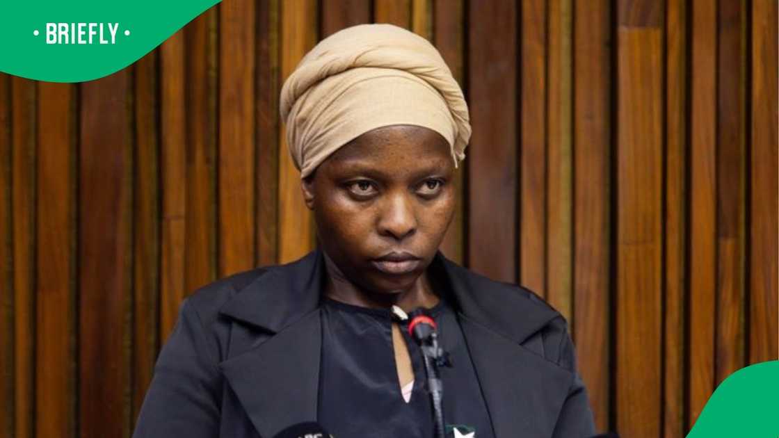 Amantla Samane’s mother testified in court