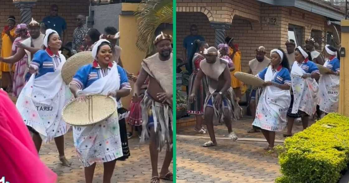 A Tsonga and Zulu traditional wedding went viral