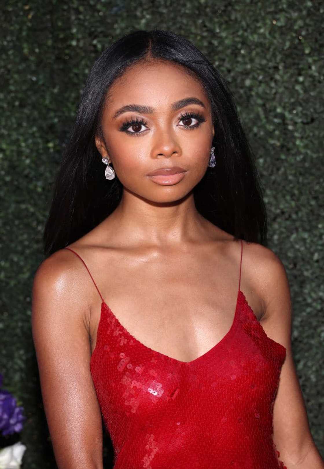 Does Skai Jackson have a child?