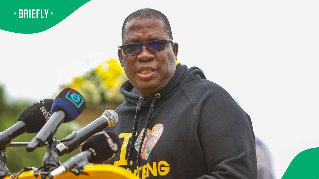 Panyaza Lesufi, the premier of Gauteng Panyaza Lesufi, the premier of Gauteng