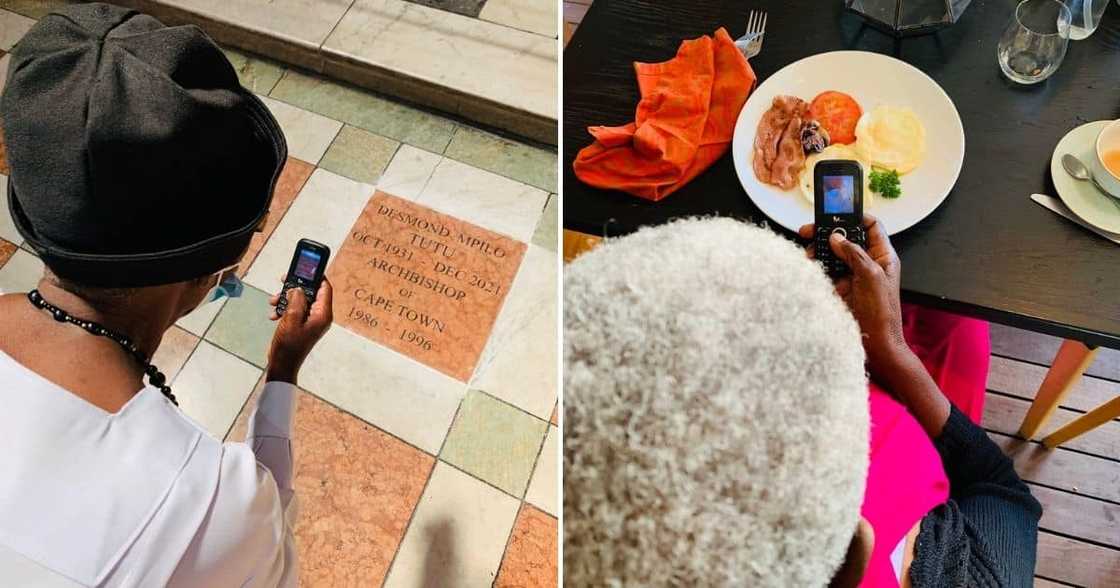 Gogo, grandmother, taking pictures, content creator, elderly woman, social media influencer, grandson and grandmother, trending news, viral posts Gogo, grandmother, taking pictures, content creator, elderly woman, social media influencer, grandson and grandmother, trending news, viral posts