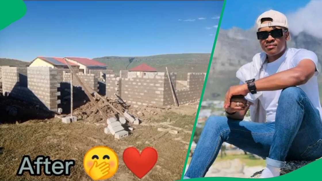 A man's video on his new home goes viral. A man's video on his new home goes viral.