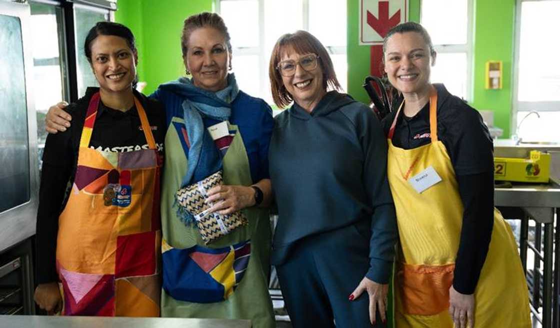 The training ended with a tasting challenge that saw three top cooks crowned as winners