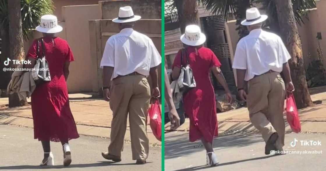 An elderly married couple An elderly married couple