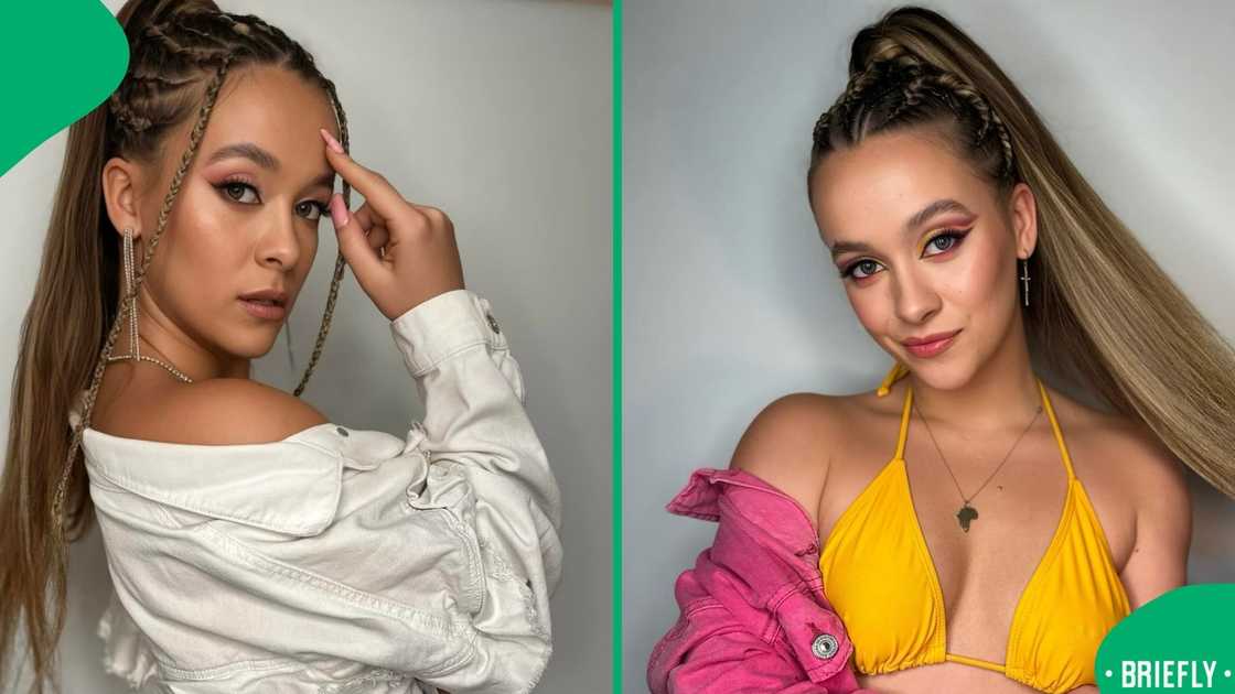 A young woman. A young woman.