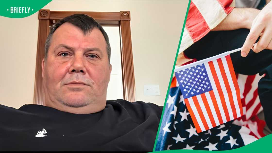 An Afrikaner refugee shared his experience in America. An Afrikaner refugee shared his experience in America.