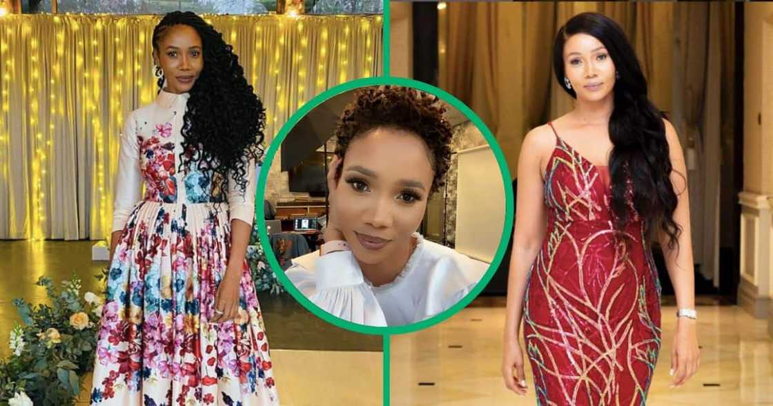 Azania Mosaka reacts to claims she kidnapped her gardener