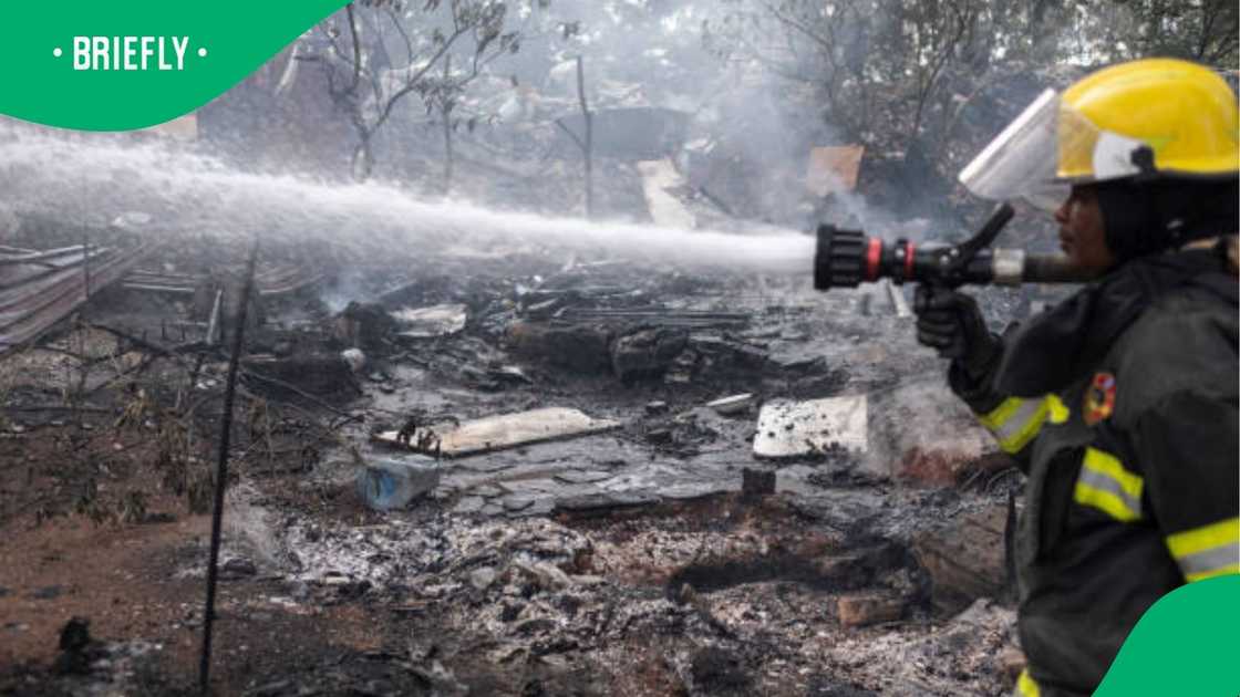 Fire extinguished Fire extinguished