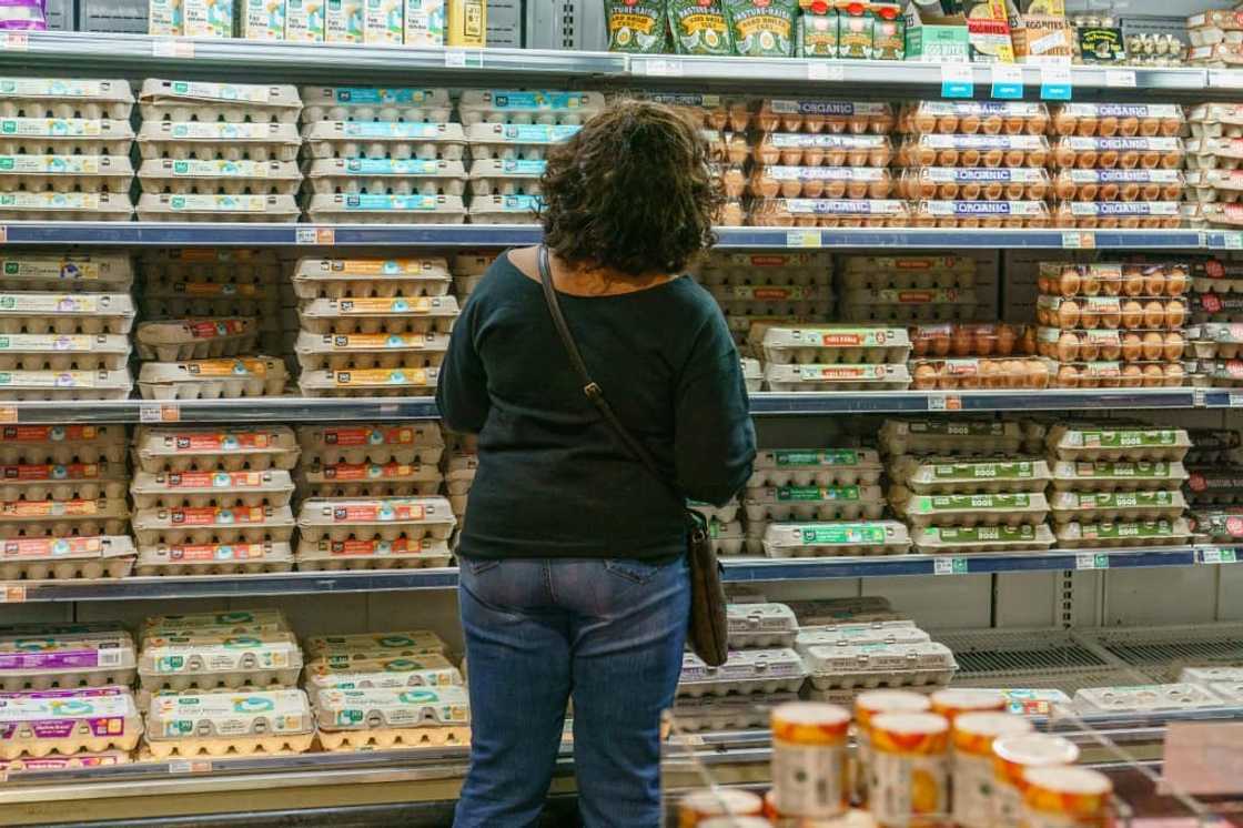 The price is WHAT?! A shopper peruses goods at a supermarket in Atlanta, Georgia, on October 14, 2022