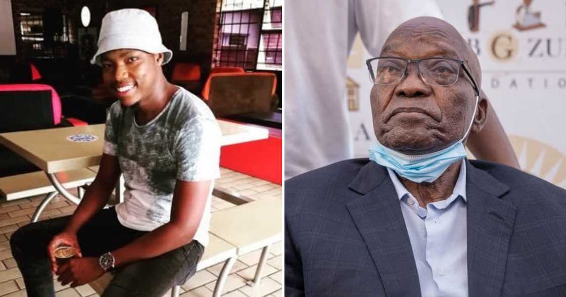 Ex-president Jacob Zuma, Mzansi, social media, Navy Ex-president Jacob Zuma, Mzansi, social media, Navy