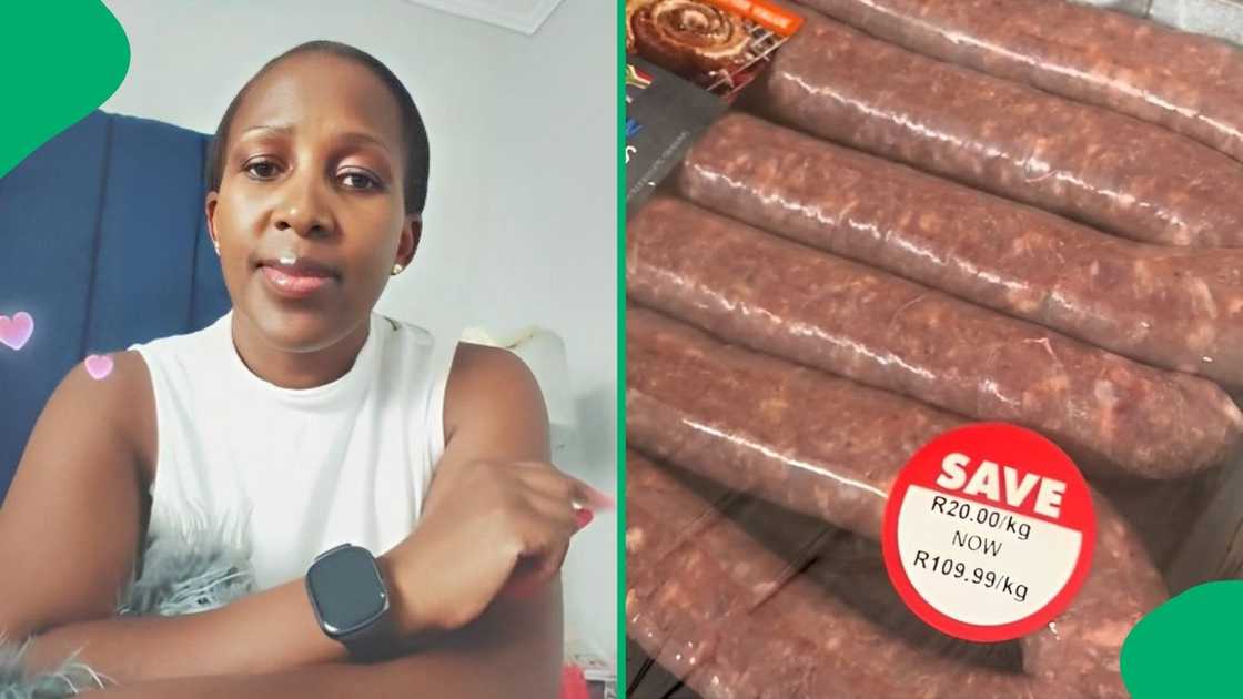 A woman shared that Woolies' sausage price confused her. A woman shared that Woolies' sausage price confused her.