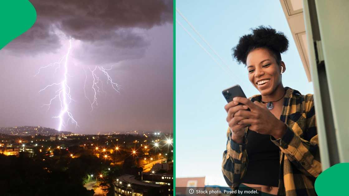 Thunderstorms are predicted for parts of KZN and residents are thrilled.