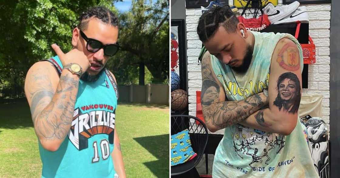 AKA's fan gets goo tattoo of the rapper AKA's fan gets goo tattoo of the rapper