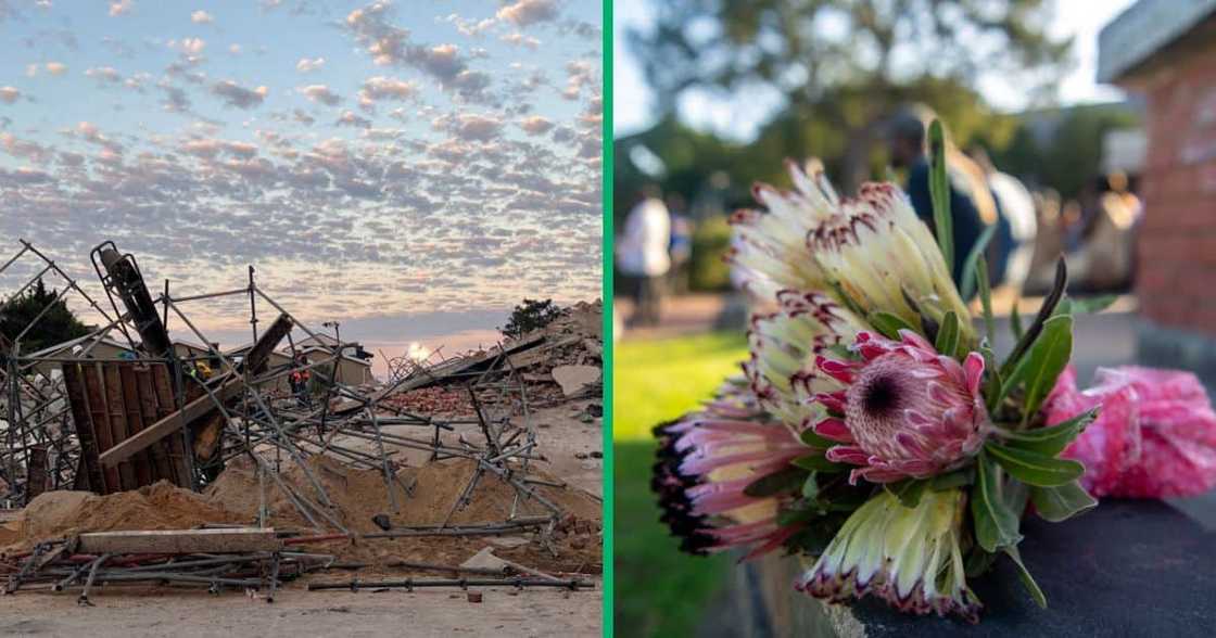 A George building collapse victim's family fetched his spirit A George building collapse victim's family fetched his spirit