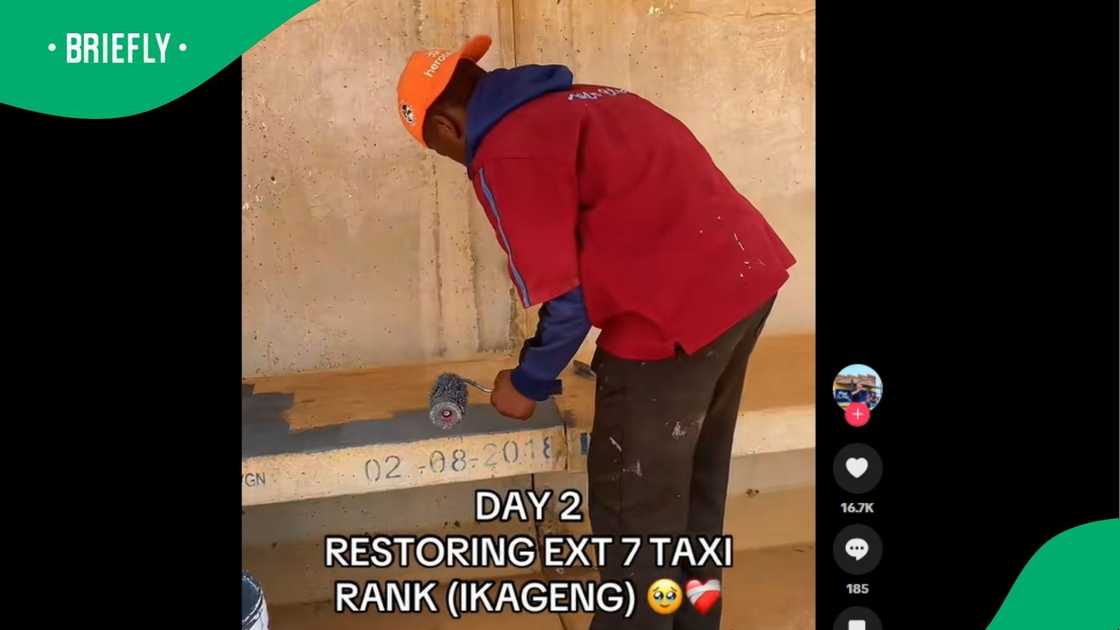 A young man went viral on TikTok.