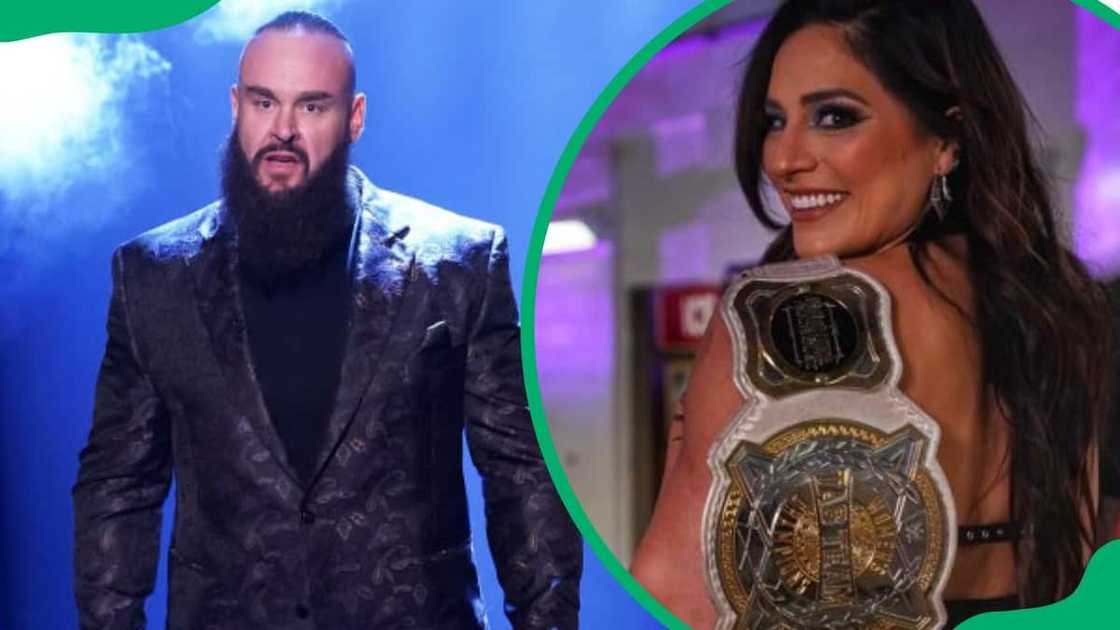Braun during a 2019 The Tonight Show Starring Jimmy Fallon episode (L). Raquel Rodriguez posing for a photo (R) Braun during a 2019 The Tonight Show Starring Jimmy Fallon episode (L). Raquel Rodriguez posing for a photo (R)