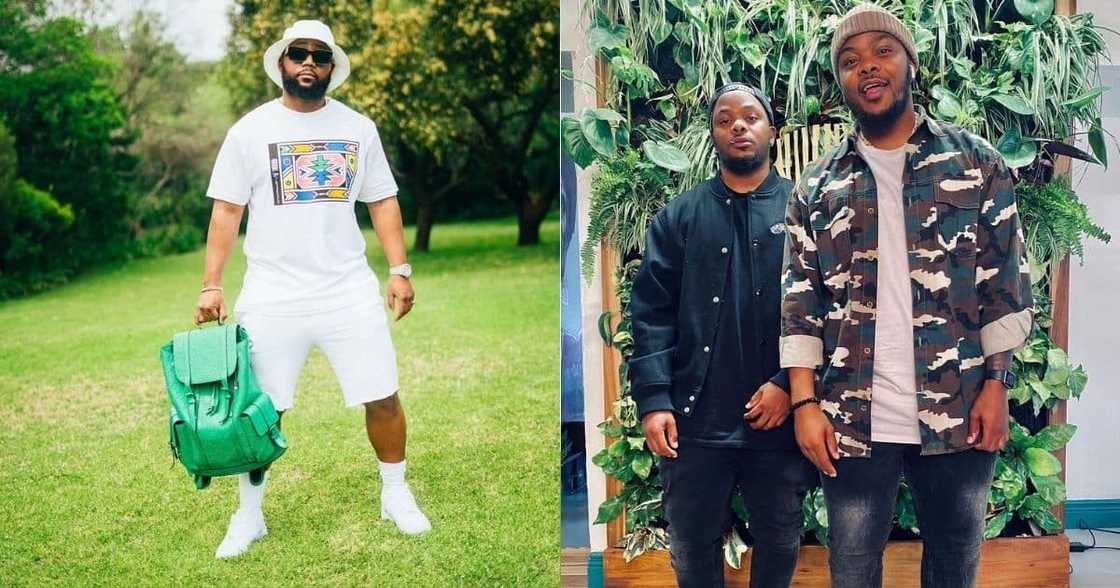 Cassper Nyovest wishes identical Major League twins a happy birthday Cassper Nyovest wishes identical Major League twins a happy birthday