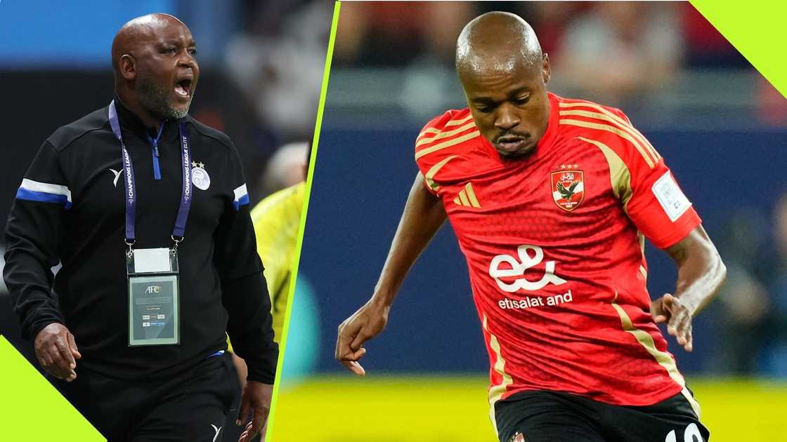 Pitso Mosimane wants to sign Percy Tau at Iranian side Esteghlal. Pitso Mosimane wants to sign Percy Tau at Iranian side Esteghlal.