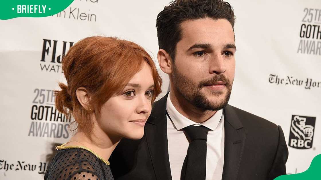 Actors Olivia Cooke and Christopher Abbott at the 25th Annual Gotham Independent Film Awards