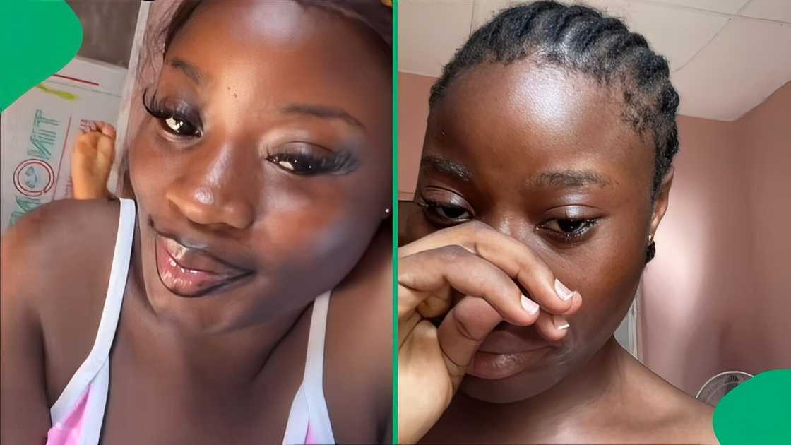 A woman flexed what she got vs what she ordered. A woman flexed what she got vs what she ordered.