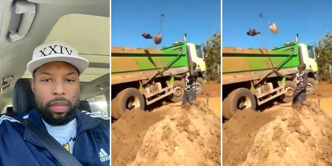 Sizwe Dhlomo praised construction worker Sizwe Dhlomo praised construction worker