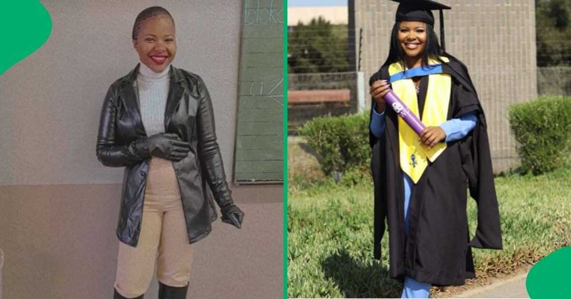 Lady shares inspiring journey to graduation