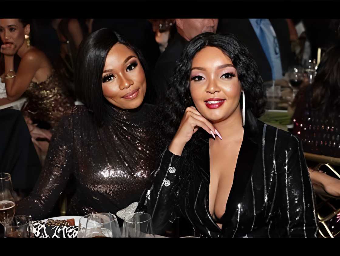 Bonang Matheba and Pinky Girl are no longer close. Bonang Matheba and Pinky Girl are no longer close.