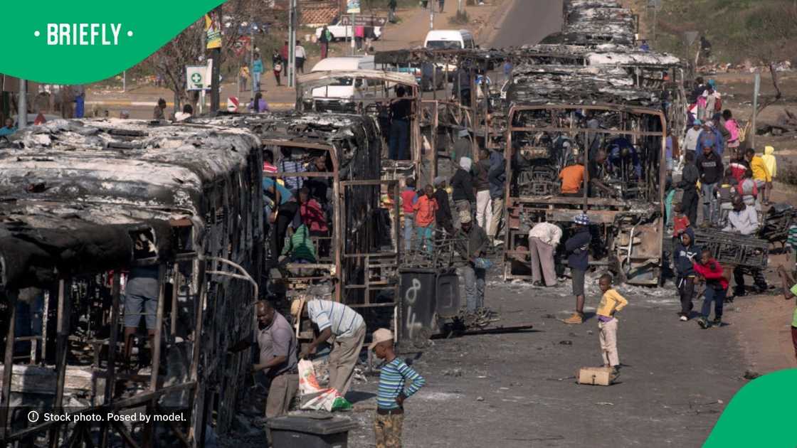 SAPS is investigating after more than 20 buses were torched in Mabopane