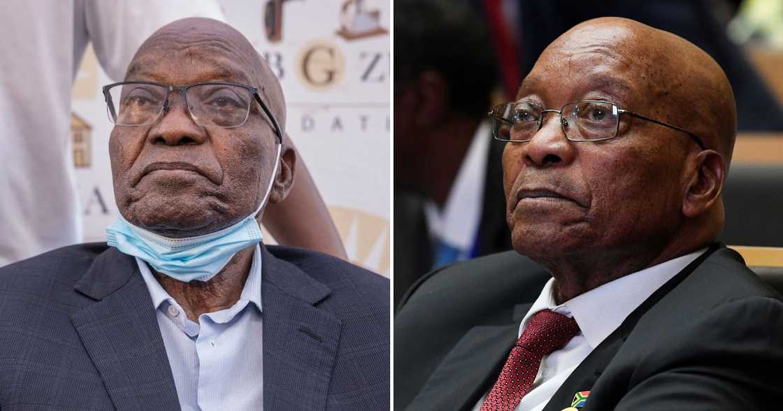 Former South African president Jacob Zuma Former South African president Jacob Zuma
