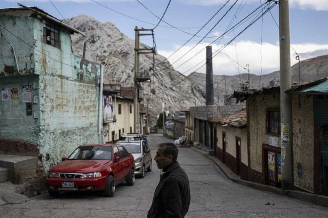 Manuel Apolinario, 68, has toxic metals in his blood, and says residents have become used to the pollution in their Andean city Manuel Apolinario, 68, has toxic metals in his blood, and says residents have become used to the pollution in their Andean city