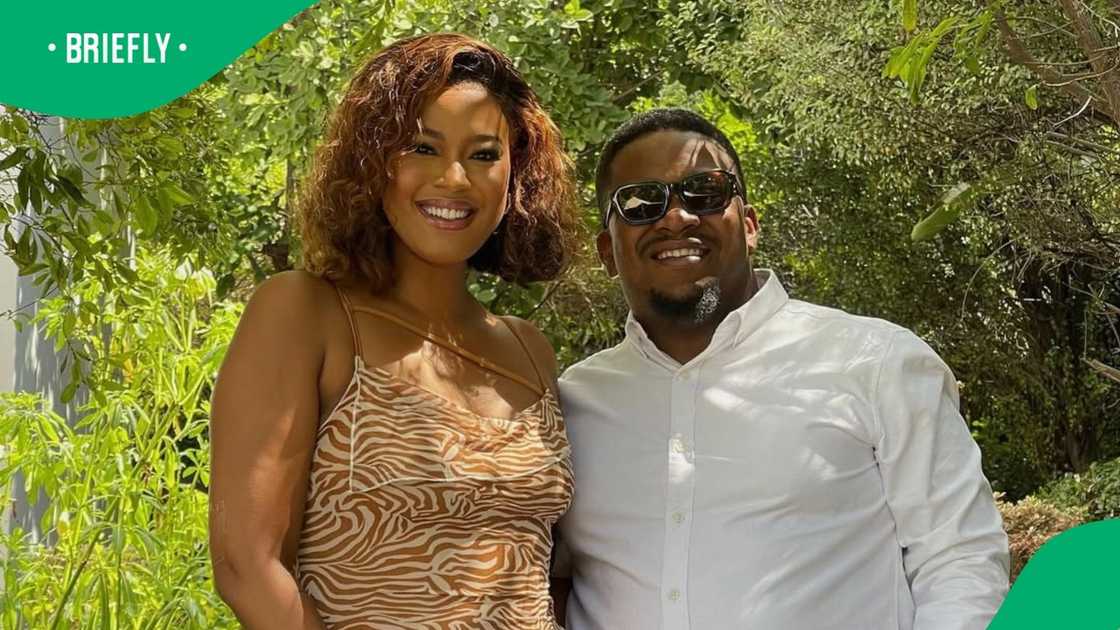 JR and Tshepi Vundla serve couple goals in new picture JR and Tshepi Vundla serve couple goals in new picture