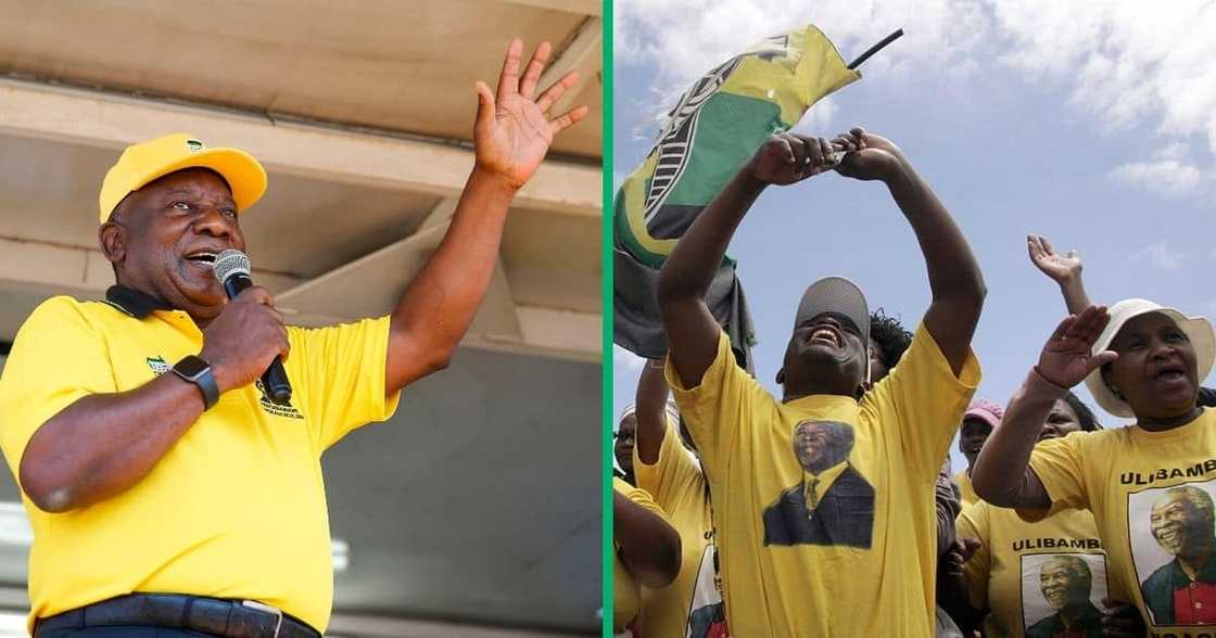 Cyril Ramaphosa delivered a speech in Mbombela Cyril Ramaphosa delivered a speech in Mbombela