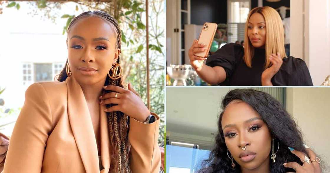 Boity, DJ Zinhle and Jessica Nkosi were spotted rocking the same stylish winter coat