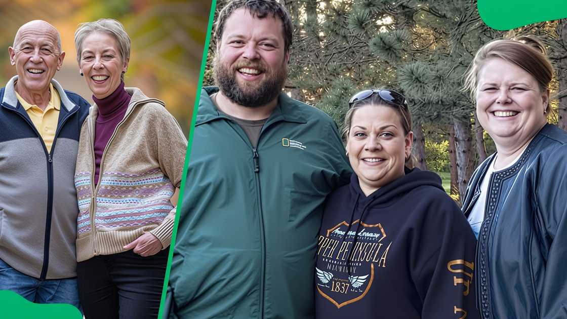 Dr Pol, his wife and children