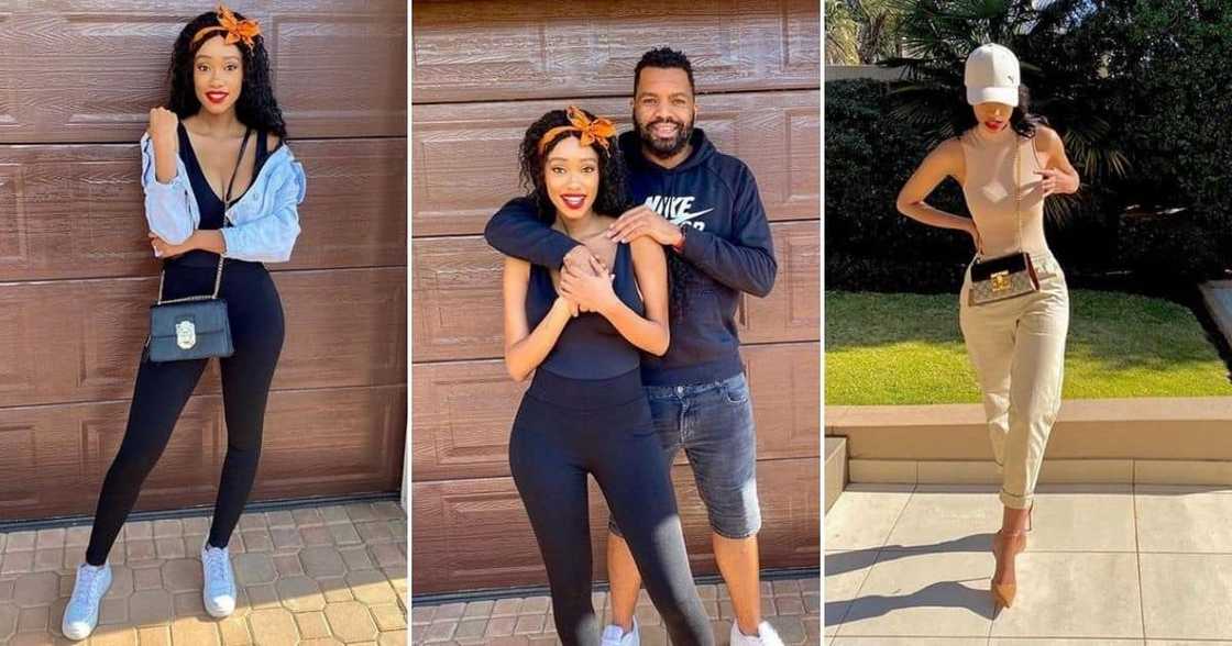 Itu Khune shows his wifey love after she posts a stunning selfie