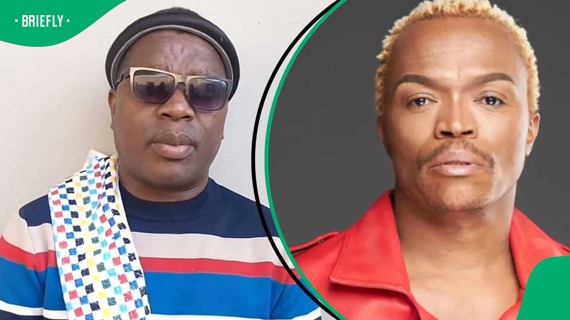 Ngizwe threatened Somizi Mhlongo. Ngizwe threatened Somizi Mhlongo.