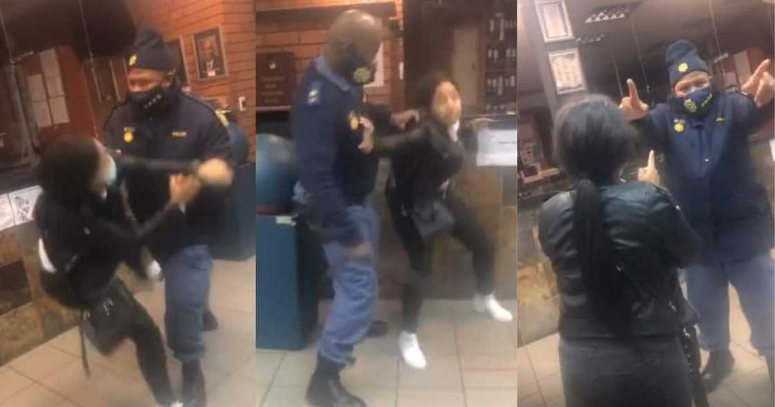 Police investigation video of women being turned away from station Police investigation video of women being turned away from station