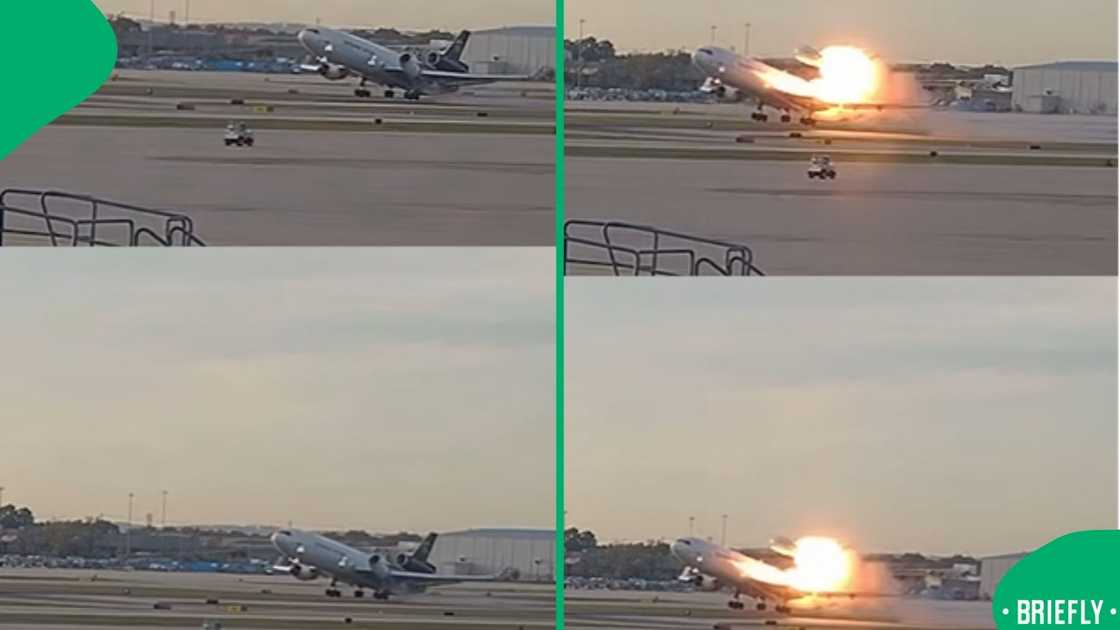 The image captured the plane seconds before exploding The image captured the plane seconds before exploding