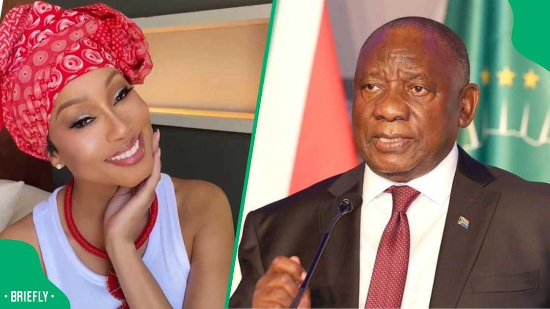 Kgomotso Christopher was called out for supporting the ANC Kgomotso Christopher was called out for supporting the ANC